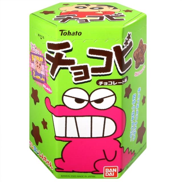 tohato东鸠蜡笔小新巧克力饼-附贴纸25g