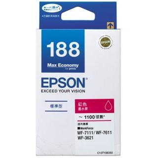 【EPSON】官方直營 NO.188 原廠紅色墨水匣(T188350_WF-3621)