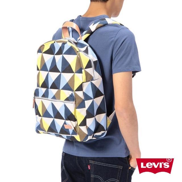 【Levis】幾何雙色肩背包網路熱賣