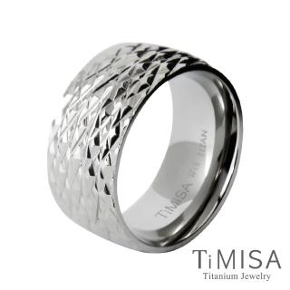【TiMISA】永恆閃耀 純鈦戒指(寬版)