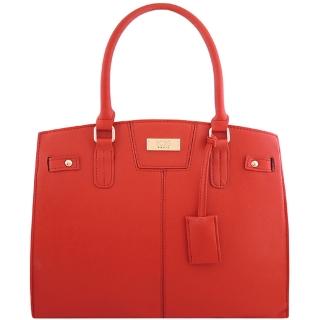 【BCBG】皮革壓紋醫生包-大型(紅色)