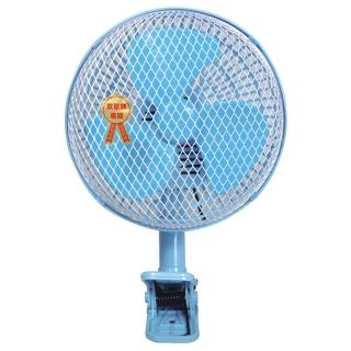 【雙星】8吋優雅夾桌扇(TS-838)