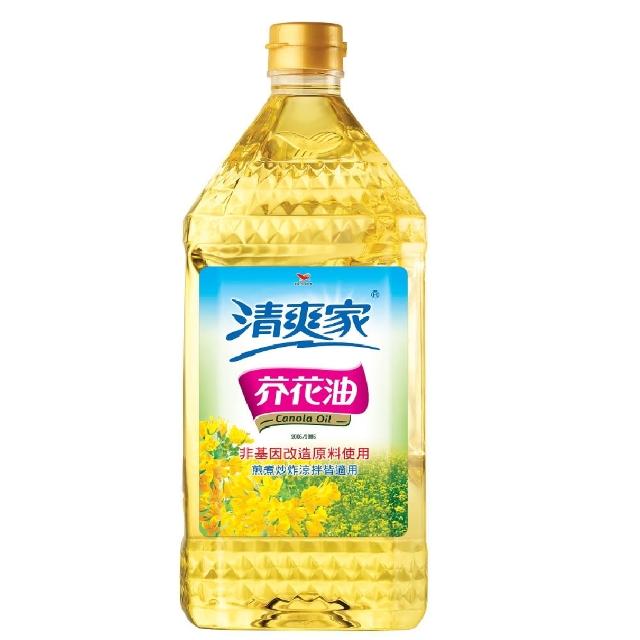 【統一清爽家】芥花油2L/瓶(健康安心的好油)