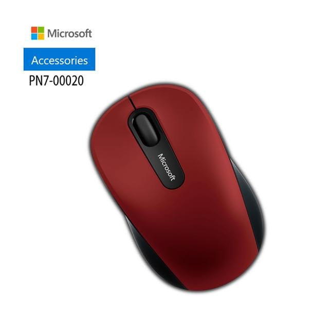 【微軟】Microsoft 藍芽行動滑鼠 3600-紅(PN7-00020)