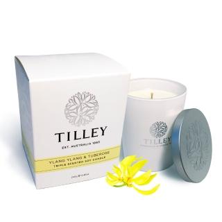 【Tilley百年特莉】伊蘭&晚香玉香氛大豆蠟燭(240g)