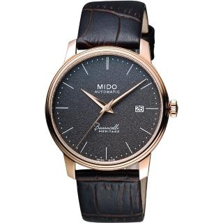 【MIDO】Baroncelli III Heritage 復刻經典機械腕錶-41mm(M0274073608000)