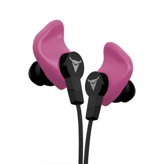 【DECIBULLZ】客製化運動耳機 - 粉紅色(史上最 Fit 耳朵的運動耳機！)