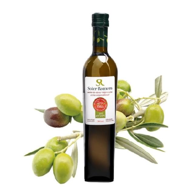 經典款式【Soler Romero】西班牙莎蘿瑪-初榨冷壓橄欖油(500ml/瓶)
