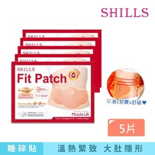【SHILLS舒兒絲】紅魔纖熱力睡碎貼(5片入)
