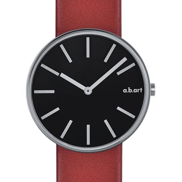 【a.b.art】DL系列 光影美學線性腕錶-黑/39mm(abart-DL202)