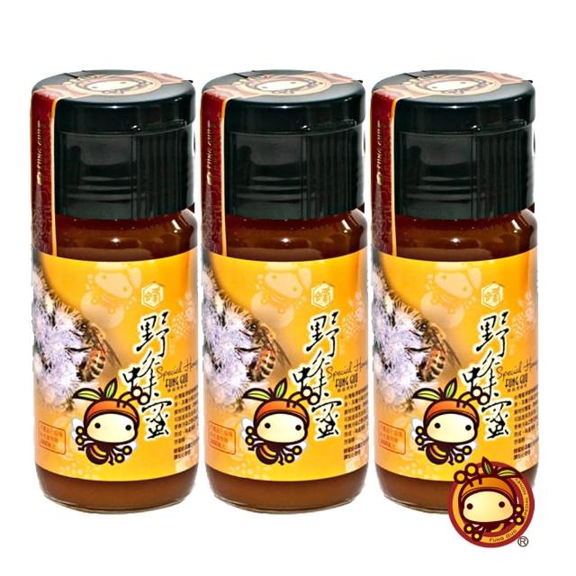 【蜂國蜂蜜莊園】多層次風味-野蜂蜜700g(3瓶組)