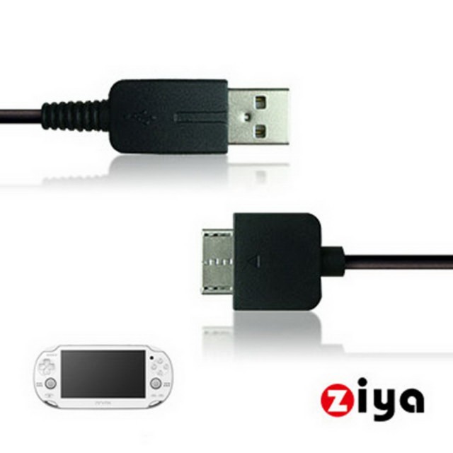 【ZIYA】SONY PS VITA1000 USB傳輸線與充電線(戰鬥款)