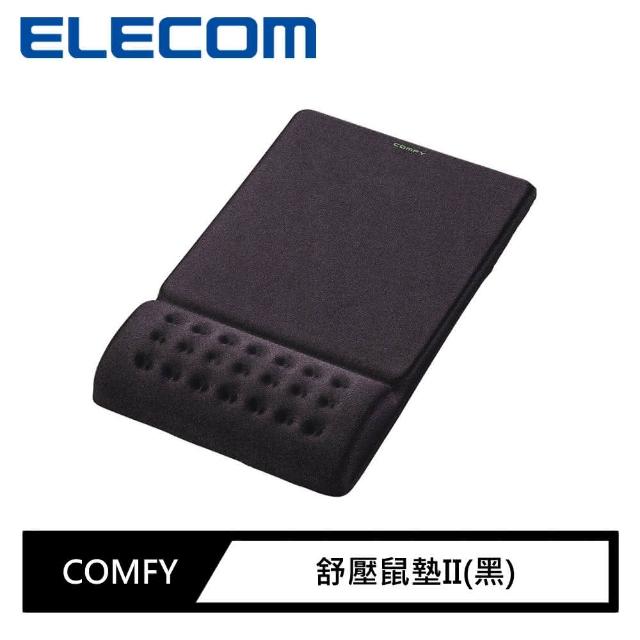 【ELECOM】COMFY舒壓鼠墊II(黑)推薦文