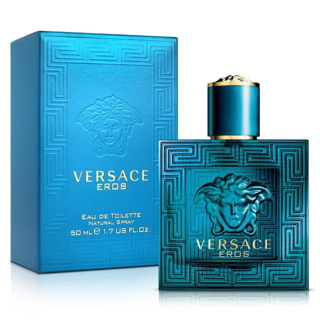 【Versace 凡賽斯】艾諾斯‧愛神男性淡香水50ml(原廠公司貨)