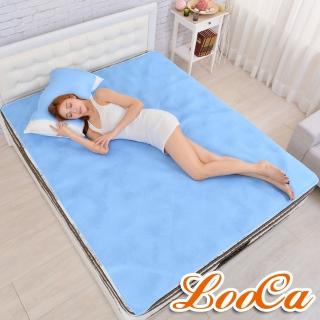 【送3D透氣枕墊x2】LooCa蜂巢3D透氣雙面涼爽床墊(雙人)