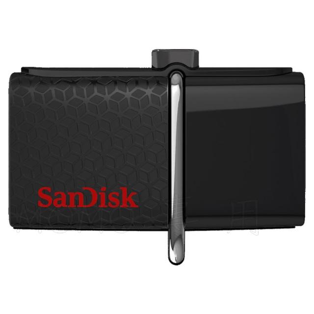 【SanDisk】Ultra Micro OTG 128GB USB 3.0 雙用隨身碟(平行輸入)