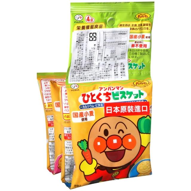 【不二家】麵包超人4連小餅乾(80g)特惠價
