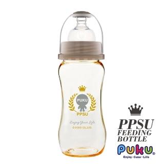 【PUKU藍色企鵝】PPSU母乳實感寬口奶瓶280ML