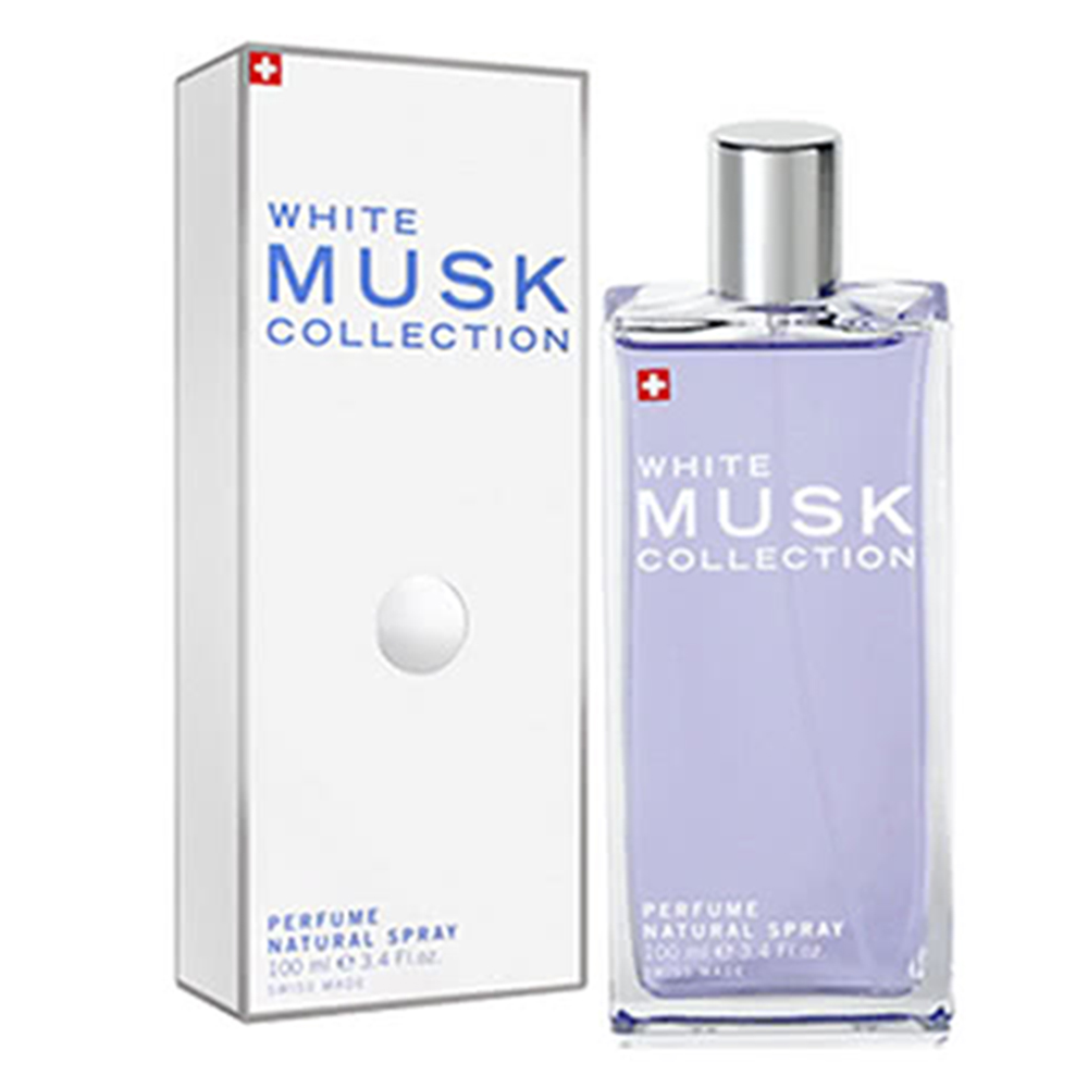 Musk Collection White Musk 瑞士經典白麝香淡香水100ml 隨機搭贈針管 Momo購物網