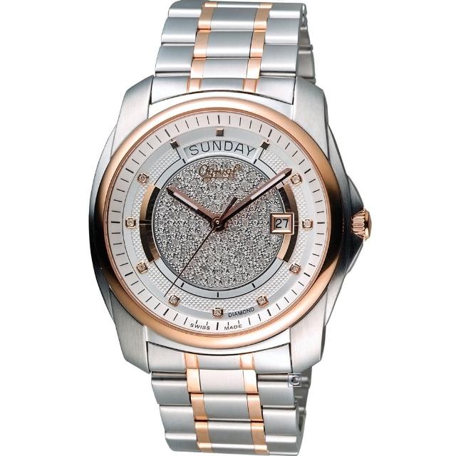 《爱其华 ogival》豪气钻石自动机械腕表(3362-6ajgsr)