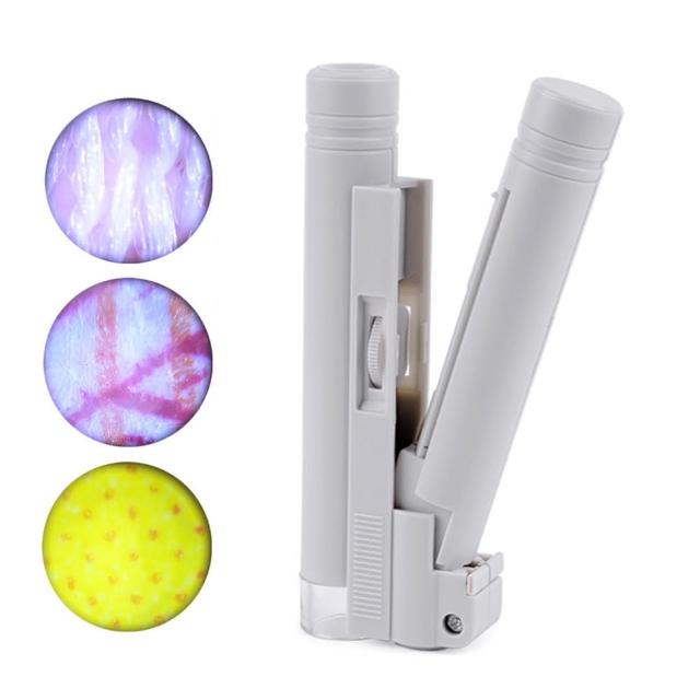 100倍 顯微鏡 放大鏡 鑑定珠寶 古玩 玉石 翡翠 印刷 網點(有LED燈) 100倍 顯微鏡 放大鏡 鑑定珠寶 古玩 玉石 翡翠 印刷 網點(有LED燈)