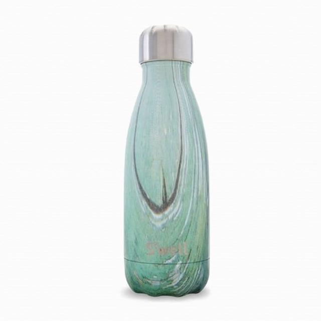 【Swell】Clubhouse-9oz-美國時尚不鏽鋼保冷.保溫瓶260ml(WOOD COLLECTION)