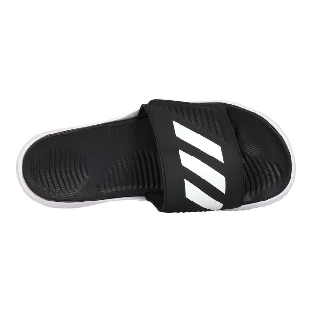 【ADIDAS】男_運動拖鞋_BA8775(黑白)促銷商品