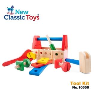 【荷蘭New Classic Toys】基礎小木匠木製玩具組(10550)