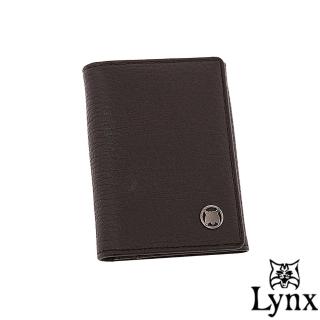 【Lynx】自信熟男真皮系列簡約式名片夾(共2色)