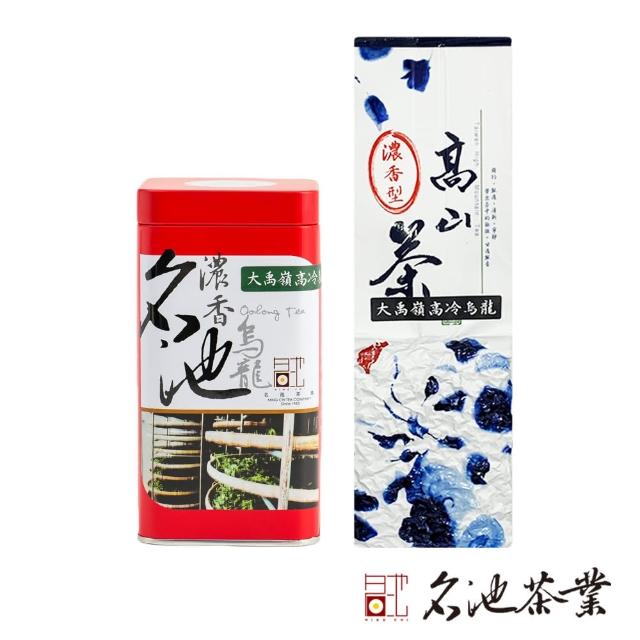 【名池茶業】大禹嶺雲汲烏龍茶(濃香款150g*4)