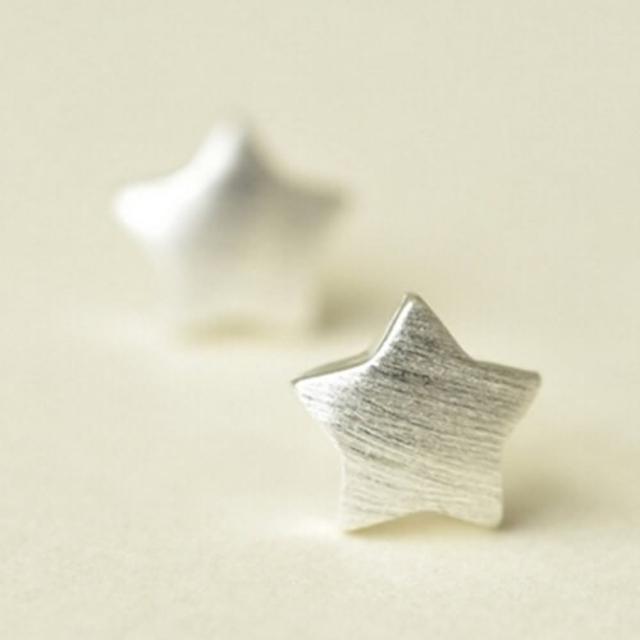 【米蘭精品】耳環流行銀飾品耳針式耳飾(時尚簡約百搭星星母親節生日情人節禮物73ag399) 【米蘭精品】耳環流行銀飾品耳針式耳飾(時尚簡約百搭星星母親節生日情人節禮物73ag399)