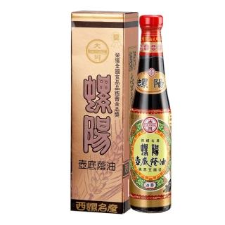 【西螺大同醬油】螺陽壼底蔭油膏 420g/瓶