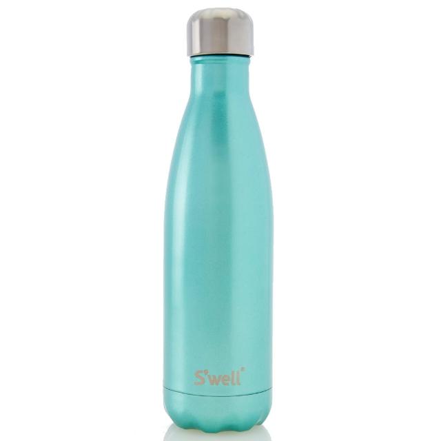 【Swell】Sweet mint-17oz-美國時尚不鏽鋼保冷.保溫瓶500ml(GLITTER COLLECTION)