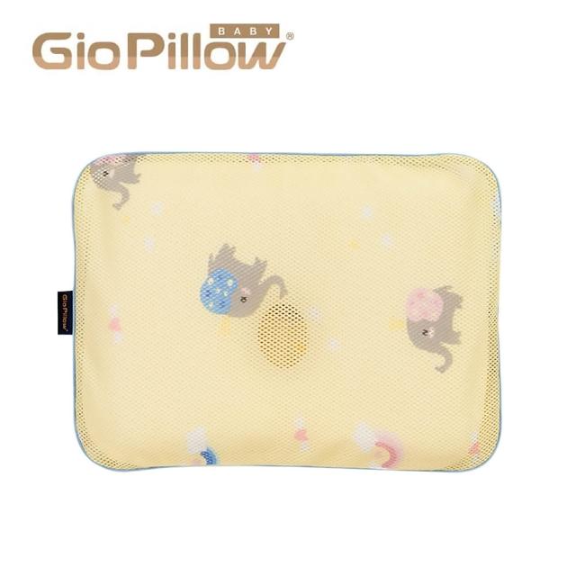 【GIO Pillow】超透氣護頭型嬰兒枕 S/M號 2種尺寸(嬰兒枕頭 新生兒枕頭 水洗枕頭 透氣枕)