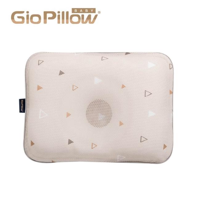 【GIO Pillow】超透氣護頭型嬰兒枕 M號-頭圍大於41公分(嬰兒枕頭 頭型枕 新生兒枕頭 水洗枕頭 透氣枕)