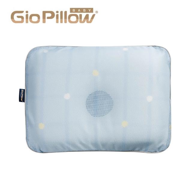 【GIO Pillow】超透氣護頭型嬰兒枕 M號-頭圍大於41公分(嬰兒枕頭 頭型枕 新生兒枕頭 水洗枕頭 透氣枕)