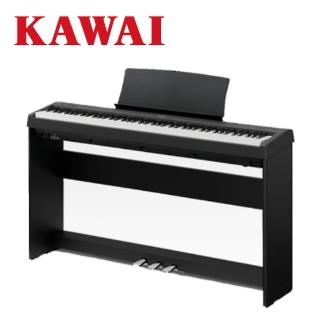 【KAWAI 河合】ES110 88鍵數位電鋼琴 時尚黑色款(原廠公司貨 商品保固有保障)