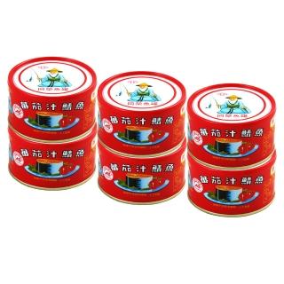 4611345 OL 【同榮】蕃茄汁鯖魚罐頭230gx6入(紅平二號)