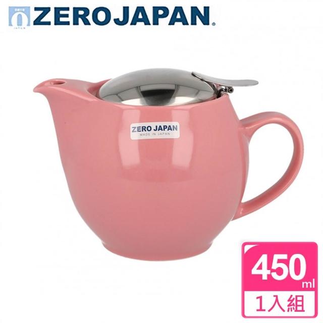 ZERO JAPAN】典藏不鏽鋼蓋壺450cc(全陶瓷/水壺/陶瓷泡茶壺) - momo購物