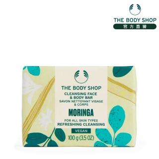 【THE BODY SHOP 美體小舖】辣木籽更新潔膚皂(100G)