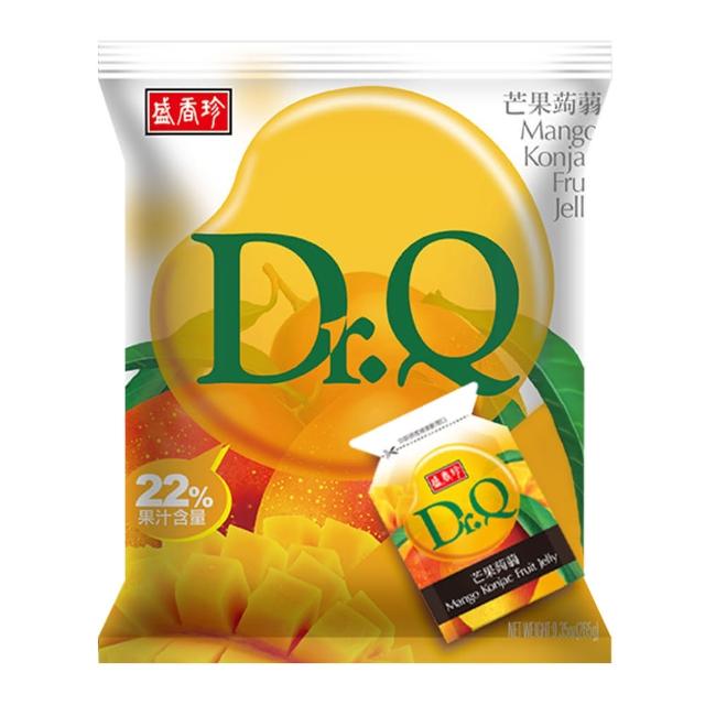 【盛香珍】Dr.Q蒟蒻265gX4包組(葡萄/草莓/芒果/百香果/荔枝-5種口味可選)中元普渡/拜拜/澎派