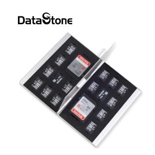 【Datastone】18片裝雙層多功能記憶卡(鋁合金收納盒2SD+16TF)