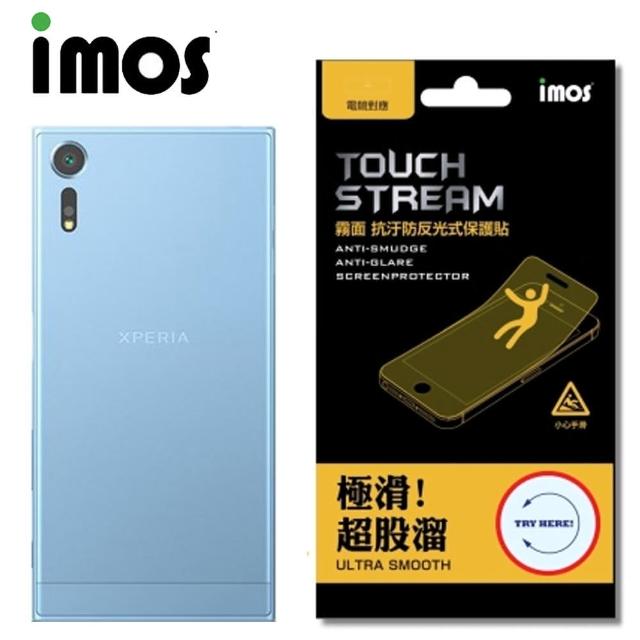 【iMOS Touch Stream】Sony Xperia XZS(電競 霧面 背面保護貼)