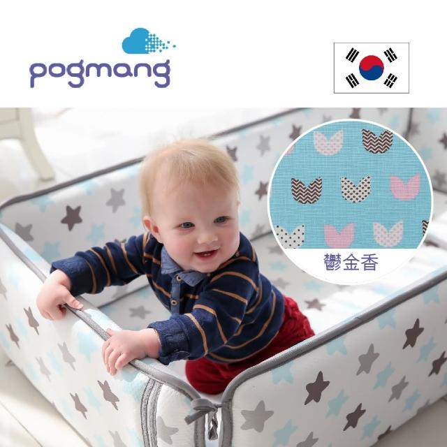 【pogmang】韓國3D床圍透氣墊(鬱金香)