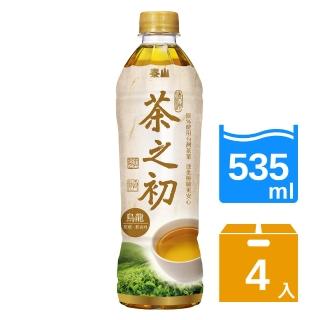 【泰山】茶之初烏龍茶535ml(4入/組)