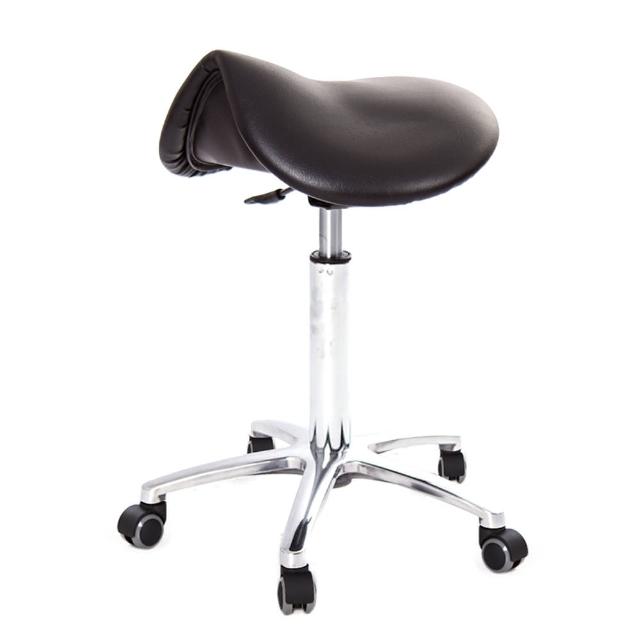 【吉加吉】馬鞍型 工作椅 TW-T05 LUX(鋁合金腳座款)