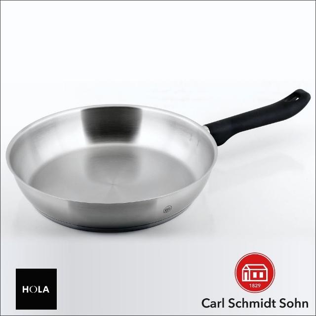 【HOLA】Carl Schmidt Sohn 亞倫不鏽鋼煎鍋 無鍋蓋 28cm