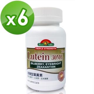 美國培恩葉黃素30mg加強膠囊6入組