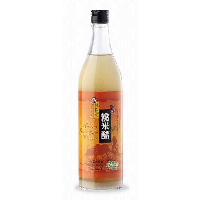 【義昌生技】陳稼莊糙米醋/600ml(糙米醋)