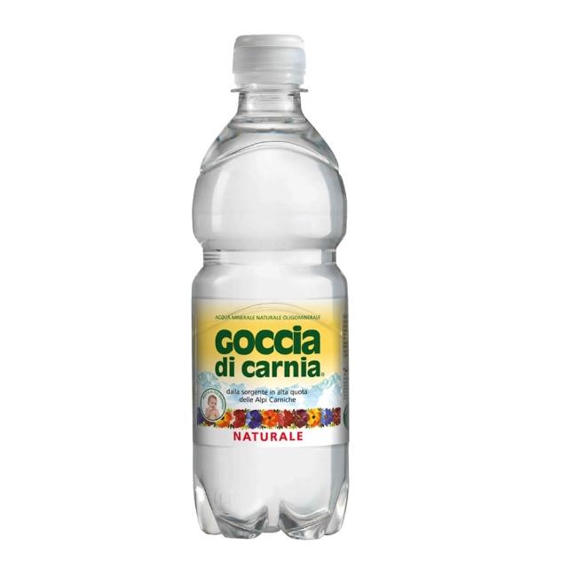 【即期品】Goccia di Carnia高地卡尼 天然礦泉水-寶特瓶 500ml(有效期限:2017/10/28)